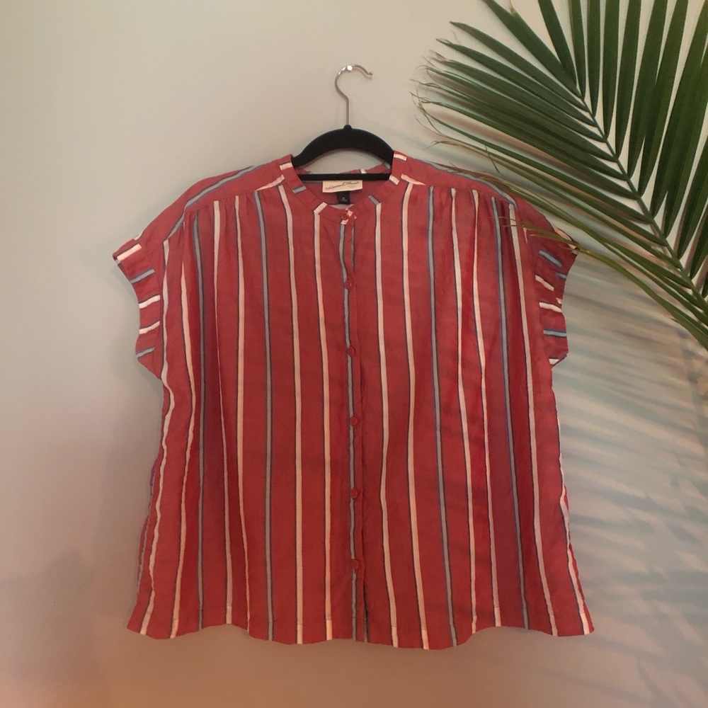 Striped Crop Top
